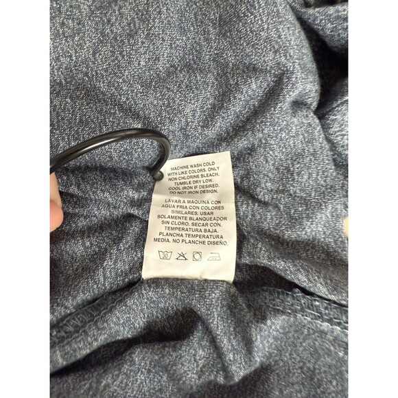 Rugby University Shirt Men Extra Large Blue V Neck Modern Preppy Short Sleeve XL - Picture 6 of 9